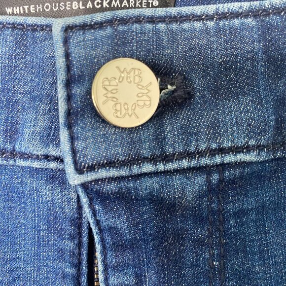 White House Black Market Jeanie Denim High Rise Legging, Size M, #249 - Picture 4 of 10